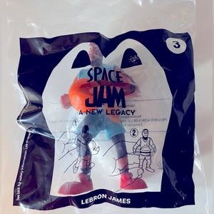Space Jam Legacy Lebron James McDonald’s Happy Meal Kid’s Toy Collectible